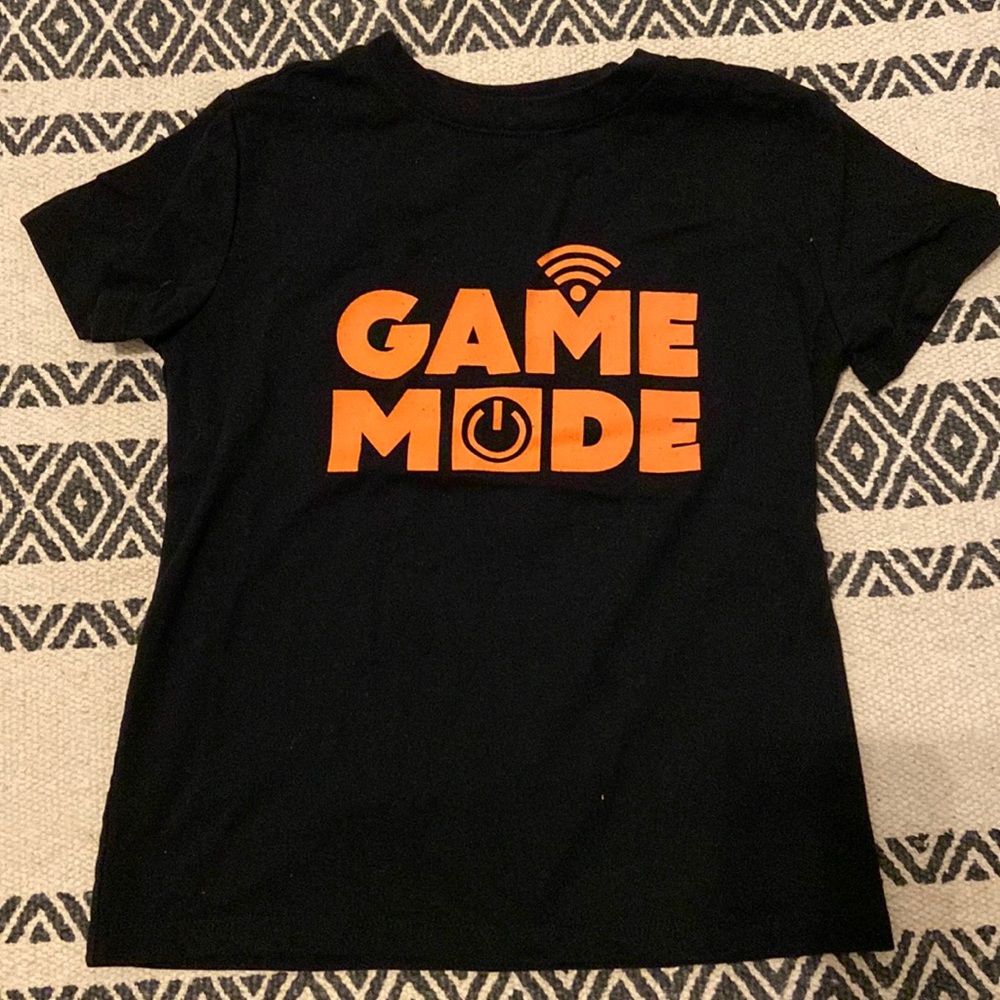 Game on shirt